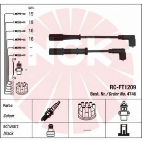 Serie Cavi Candele NGK 500 (1,2/1,4) Punto EVO/GRANDEPUNTO 1,2/1,4