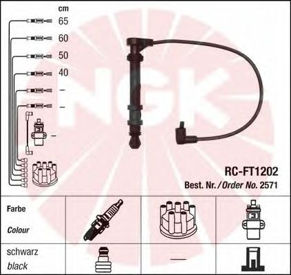Serie Cavi Candele NGK Bravo DOBLO' Marea Multipla Dedra Lybra 1,6