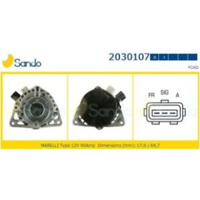 Alternatore Focus 1,8 Tdci