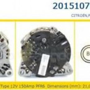 Alternatore Berlingo C2 C3  C4 C5 Jumpy Ducato Scudo MOT.1,4 1,6 2,0 HDI