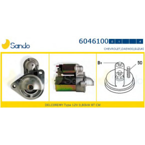 Motorino Avviamento Chevrolet Matiz 0,8 1,0