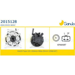 Alternatore Mercedes Classe a 160/170 CDI (168)