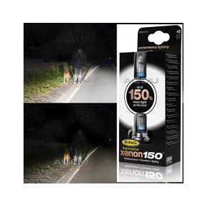 Kit Lampade (2 PEZZI) H4 Effetto Xenon + 150%